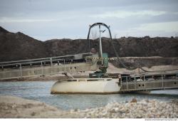 Photo Textures of  Gravel Mining Machine